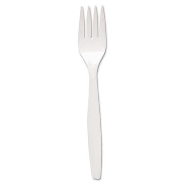 Dart® Regal Mediumweight Cutlery, Full-size, Teaspoon, White, 1000-carton freeshipping - TVN Wholesale